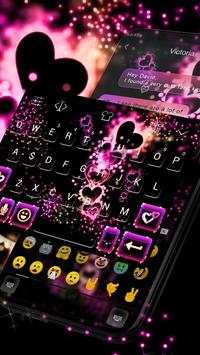 Sparkling Heart - Emoji Keyboard, Free screenshot 5