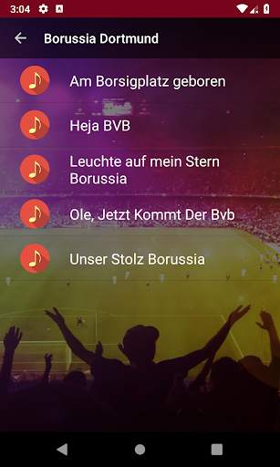 Football Songs screenshot 4