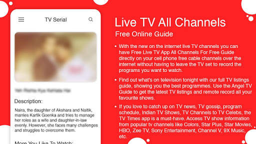 Live TV All Channels Free Online Guide screenshot 5