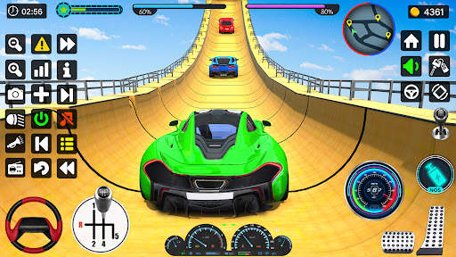 Mega Ramp Car Stunts Crazy Car screenshot 3