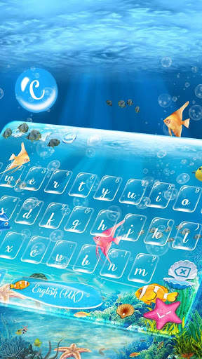 Underwater Keyboard screenshot 2