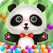 Bubble rescue panda icon