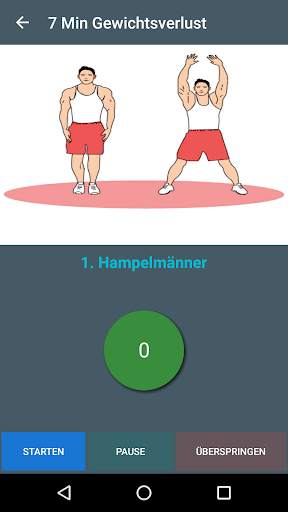 7 Min Gewichtsverlust workout screenshot 5