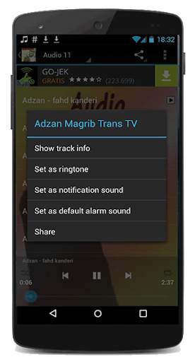 Audio World Adzan Azan Mp3 screenshot 7