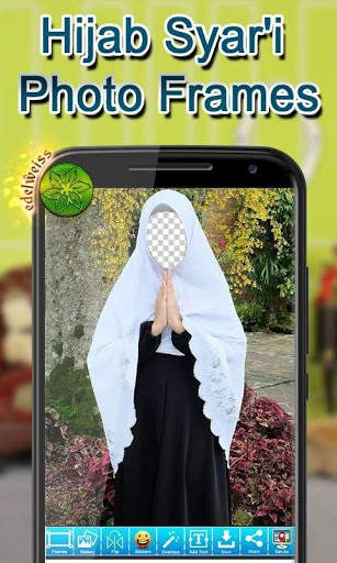 Hijab Syar'i Photo Frames 5 تصوير الشاشة