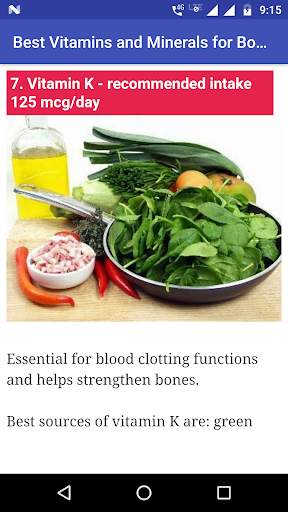 Best Vitamins and Minerals for Body Builders screenshot 3