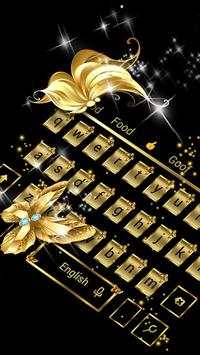 Gold diamond keyboard theme screenshot 3