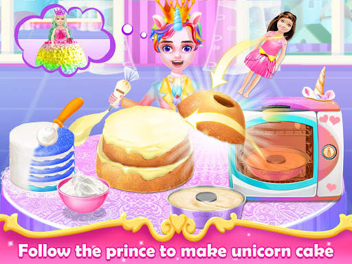 Unicorn Princess Cake - Save The Prince screenshot 3
