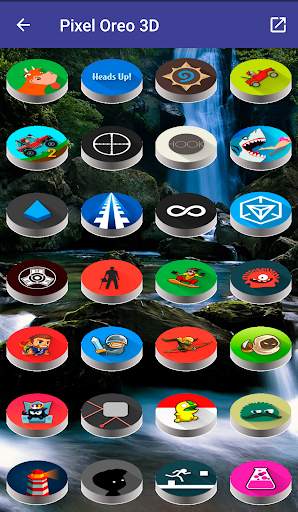 Pixel Pie 3D - Icon Pack screenshot 5