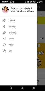 Ashish chanchalani vines YouTube videos screenshot 2