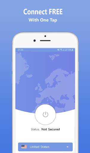 VPN Blue - Gratis, Proksi Cepat dan Tidak Terbatas screenshot 1