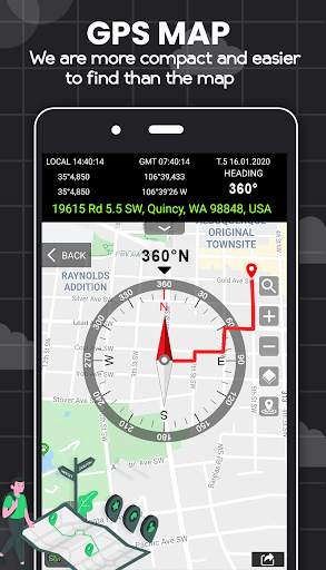 Digital Compass for Android screenshot 2