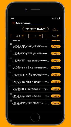 FF Name Creator - Nickname Generator For Games screenshot 3