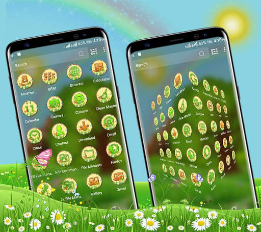 Nature Rainbow Launcher Theme screenshot 2