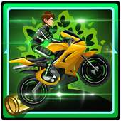 Ben Alien Motobike Rider