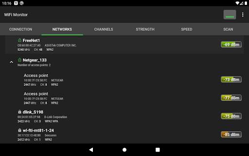 WiFi Monitor Pro: analyzer of WiFi networks screenshot 9