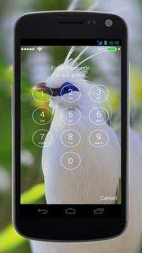 4K Garden Birds Lock Screen Wallpaper screenshot 1