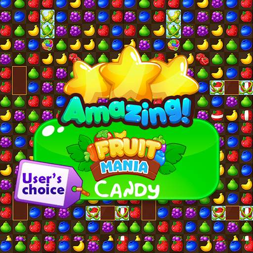 Fruit Candy Mania: Crush Candy Puzzle 2.4