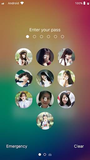 Photo lock screen - Lock screen with photo screenshot 1