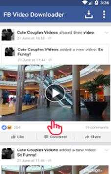Facebook Video Download HD screenshot 2