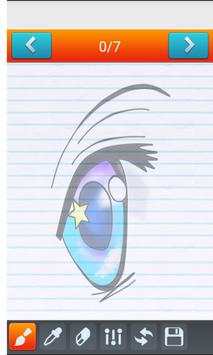 Learn to Draw Anime Eyes screenshot 9