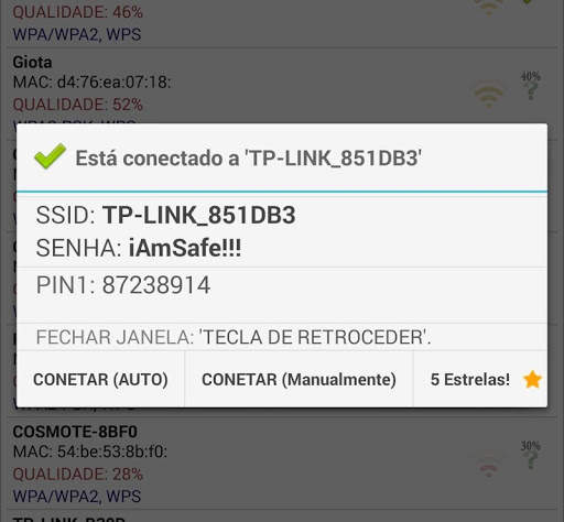 Wifi WPS Plus (Português) screenshot 5