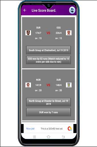 Live Cricket screenshot 2