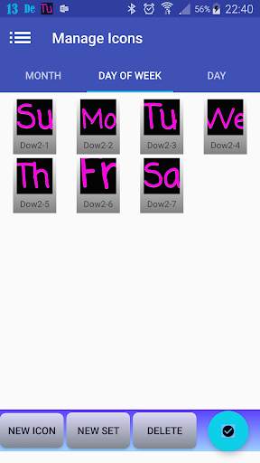 DateBar - date in status bar screenshot 4