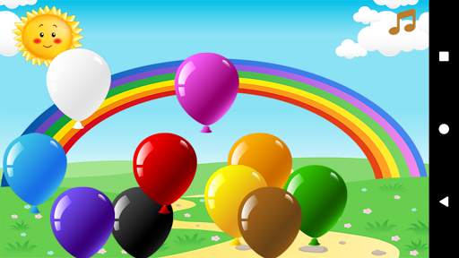 Touch Balloon Pop Game screenshot 1