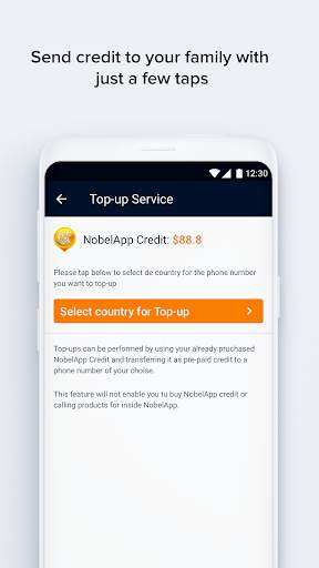 NobelApp Money Transfers + Calls स्क्रीनशॉट 6