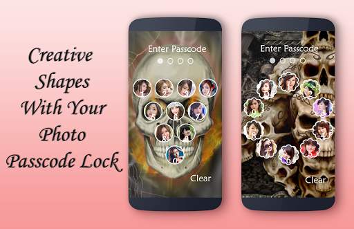 Skull Lock Screen 2 تصوير الشاشة