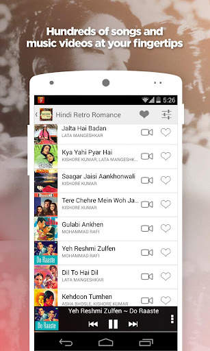 हिंदी गाने पुराने Old Hindi Love Songs Music App screenshot 2