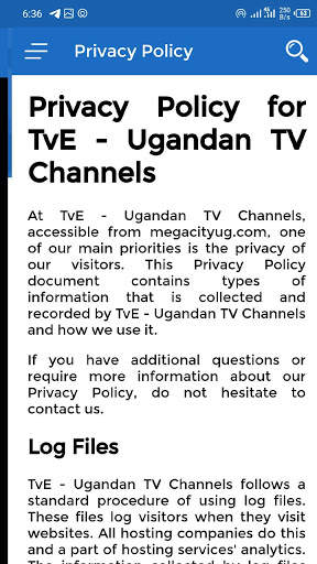 TvE - Ugandan TV Channels 1 تصوير الشاشة