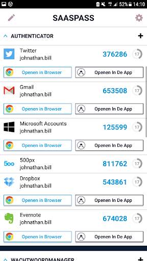 SAASPASS | Authenticator 2FA screenshot 3