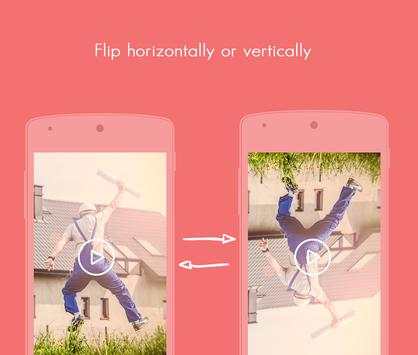 Video rotate, flip and save 3 تصوير الشاشة