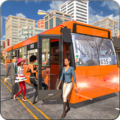 Driving Simulator Games : Hill Bus Coach icon