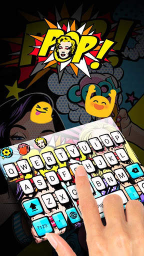 Pop style panda keyboard screenshot 3