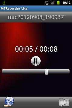 MT Recorder Lite screenshot 3