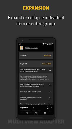 MultiViewAdapter - Demo App screenshot 3