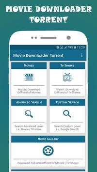 Movie Downloader Torrent screenshot 1