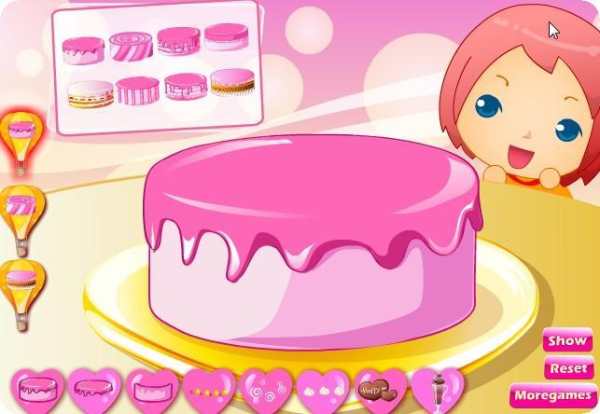 Yummy Cake Cooking Games screenshot 3