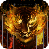 Flame animal live wallpapers icon