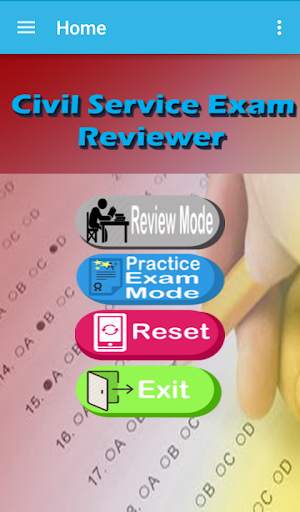 Civil Service Examination Reviewer screenshot 1
