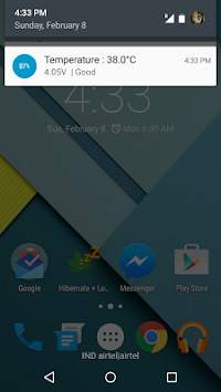 Kitkat Battery Lite screenshot 3