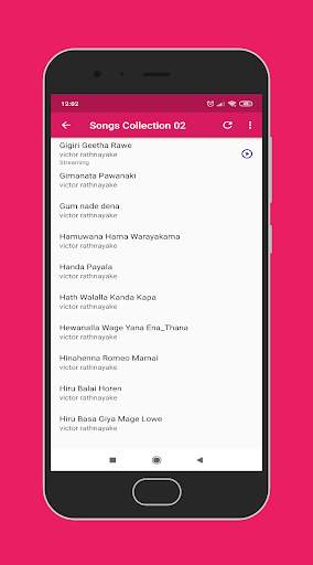 Victor Songs - Sinhala MP3 screenshot 5