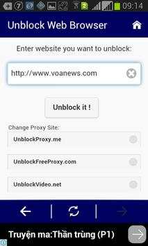 Unblock Website Browser screenshot 6