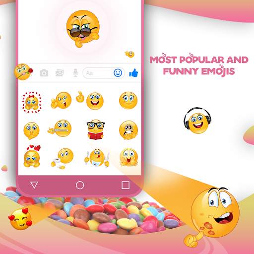 Candy Keyboard - Cute Candy Keyboard screenshot 5