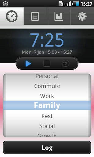 Awesome Time Logger Free screenshot 1