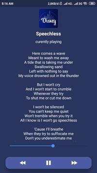All Disney songs   lyrics screenshot 4