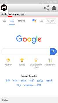 Mini Indian Browser screenshot 4